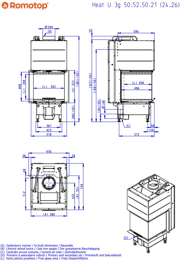 Romotop Heat U 50 52 50 26 3G L lest stetava Uksega Klaas Kolmest Romotop Heat U 50 52 50 26 3G L lest stetava Uksega Klaas Kolmest